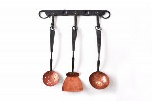 Forged Copper Serving Utensil Set