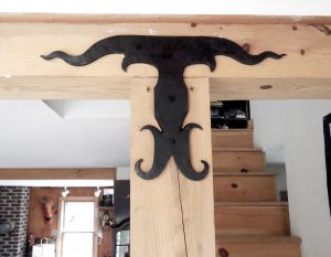 Post and Beam Forged Bracket