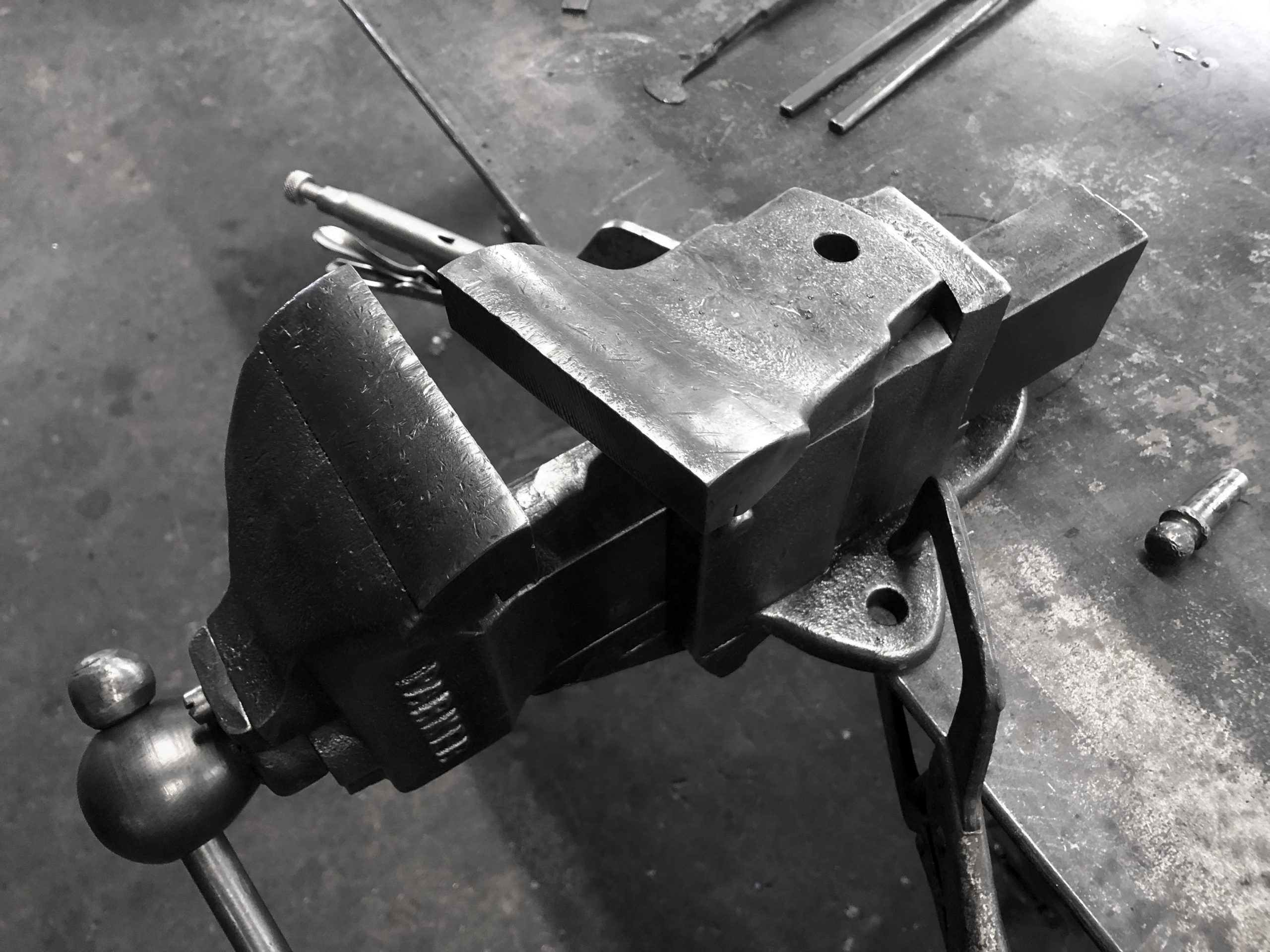 parker swivel jaw vise