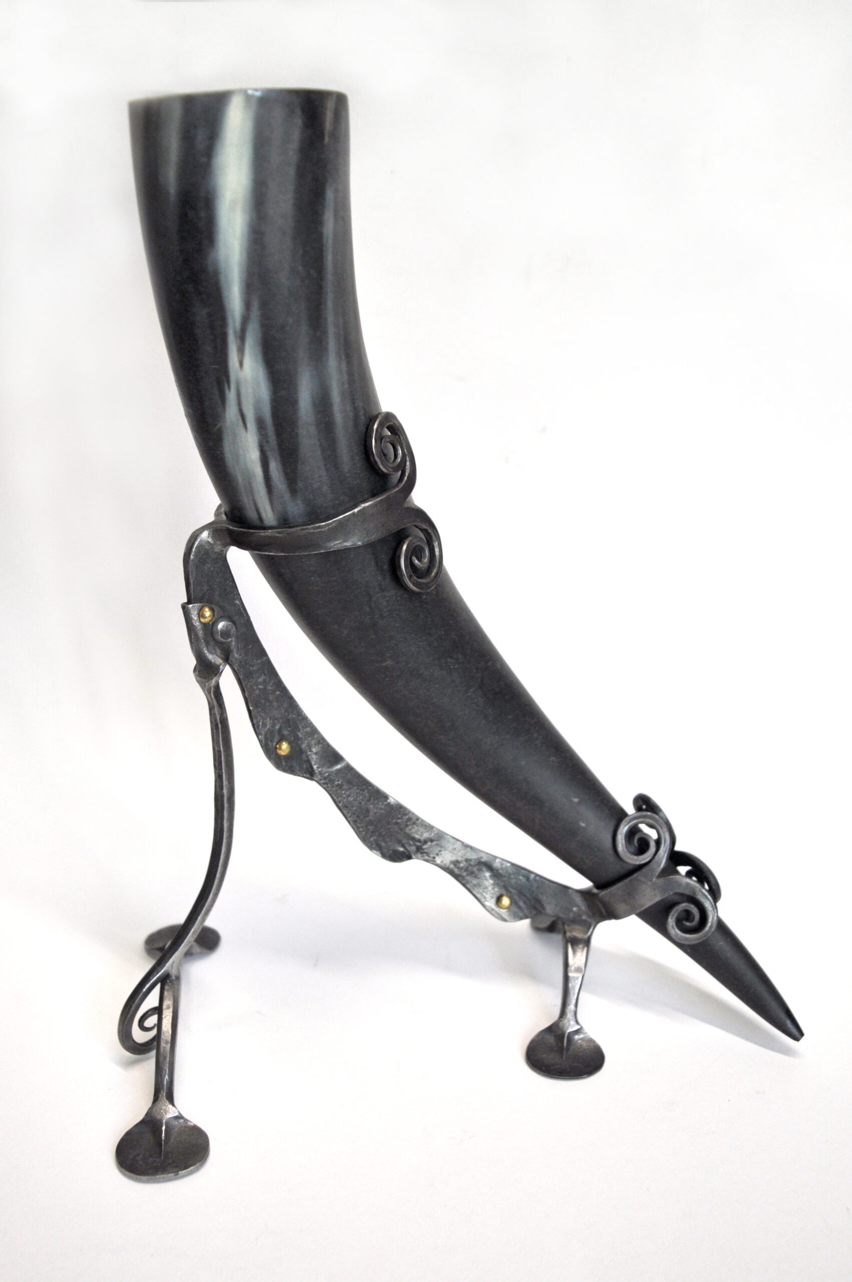 forged horn stand