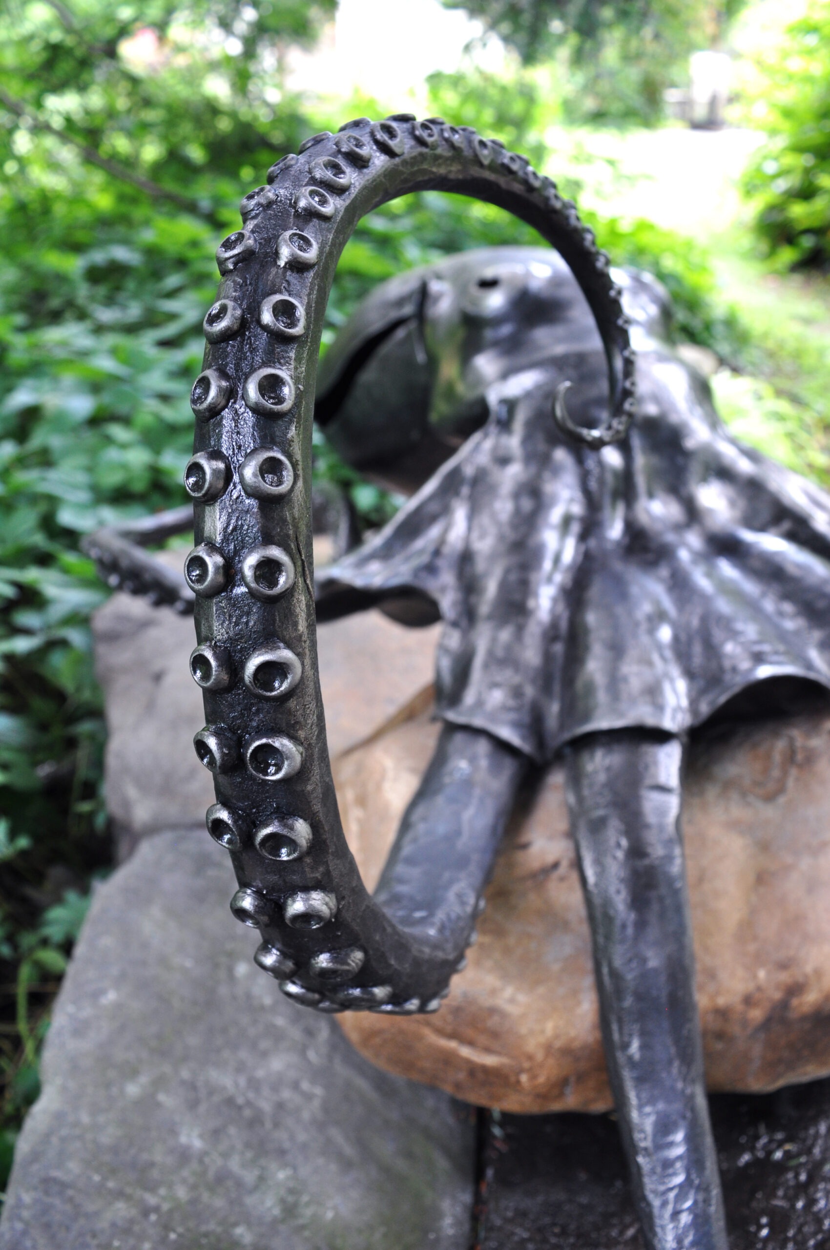 Steel octopus tentacle