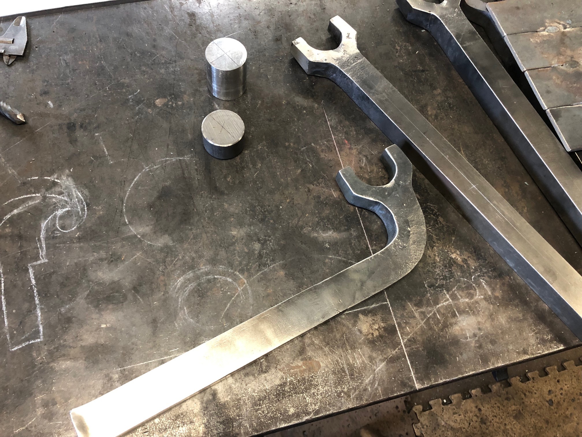 bending forged machinist shaft arms
