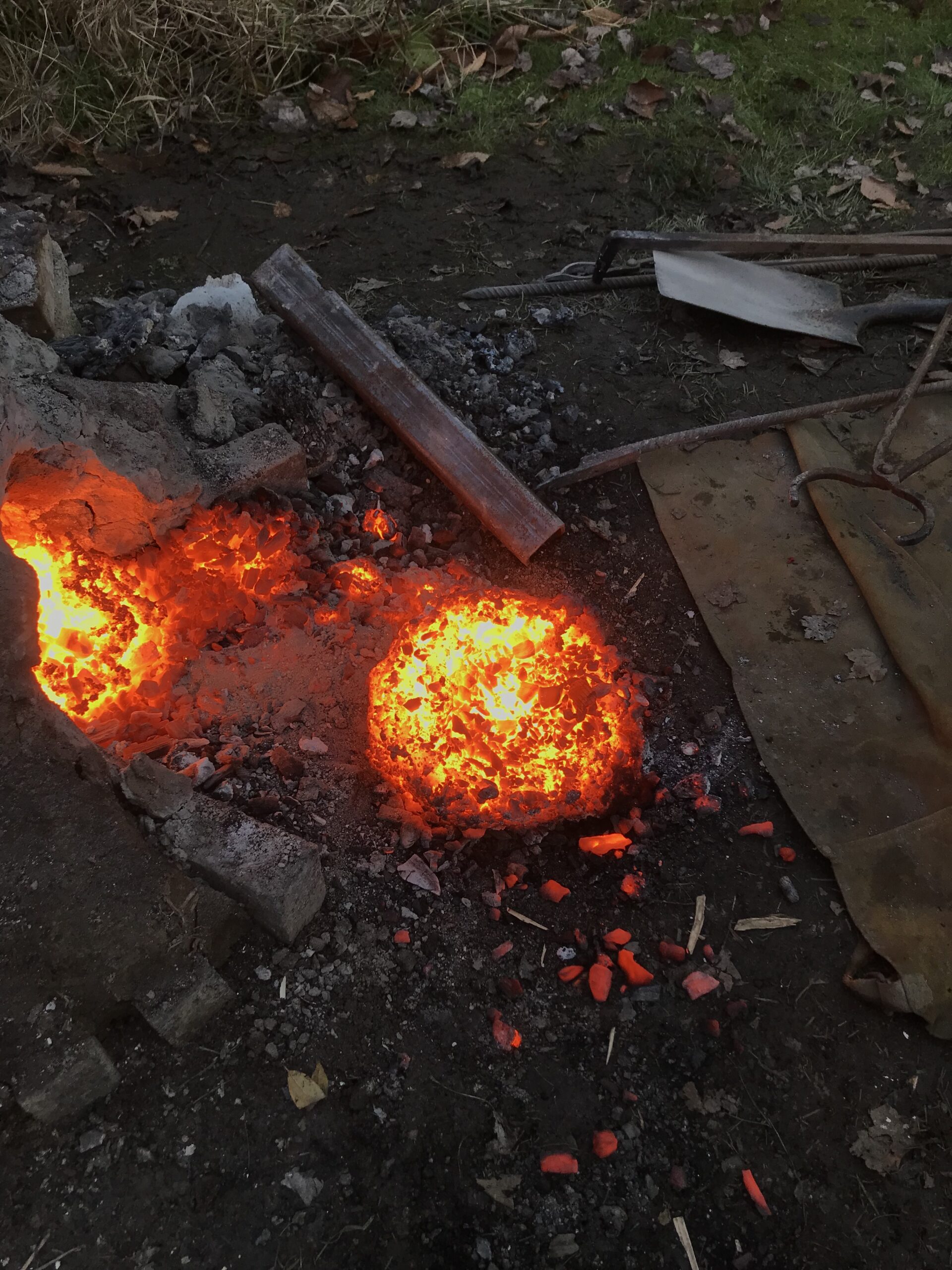 birthing the iron bloom