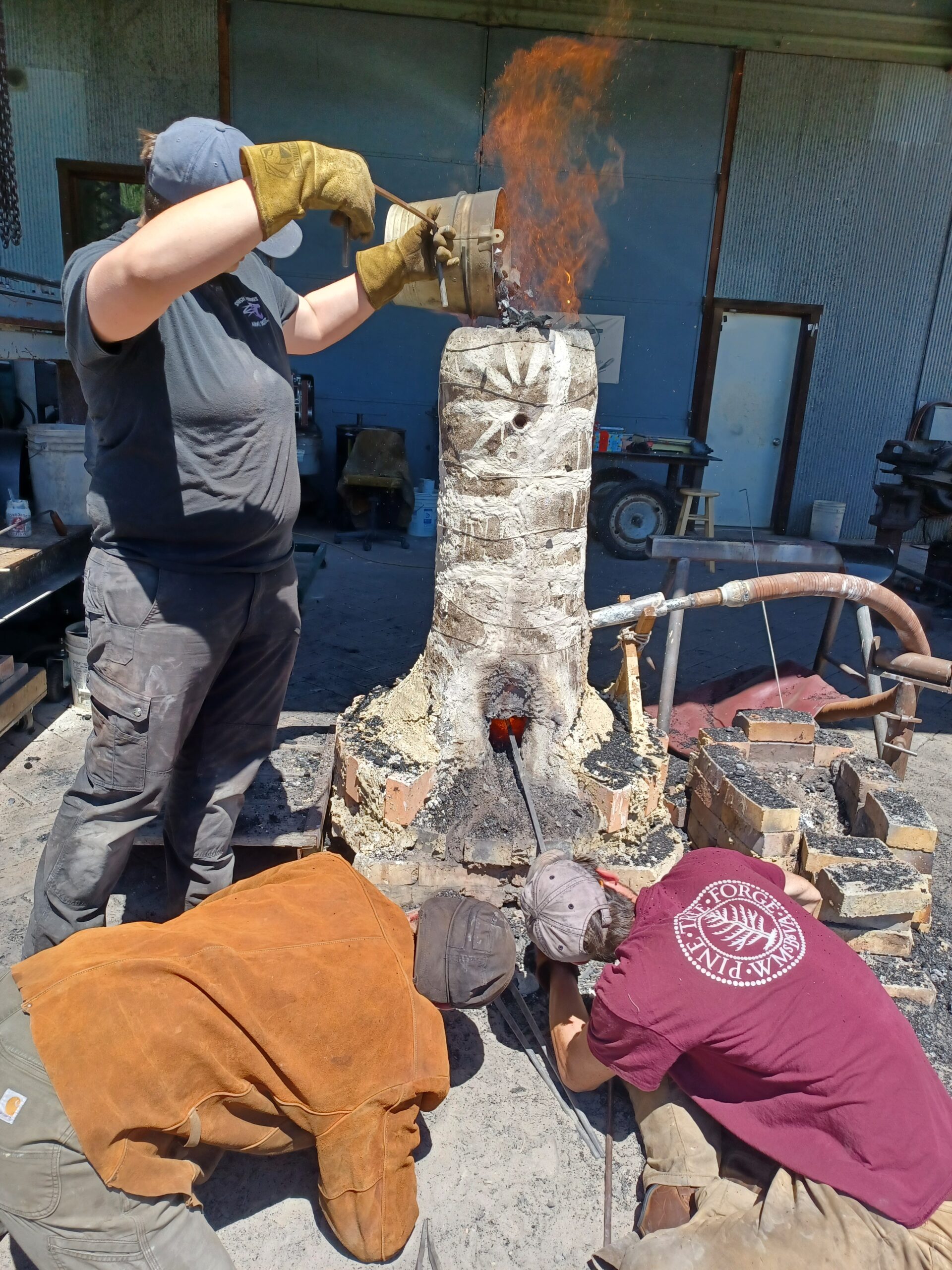 bloomery iron smelting class 2026